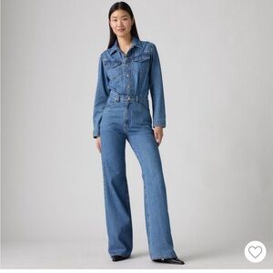 Levi size small denim jumpsuit.